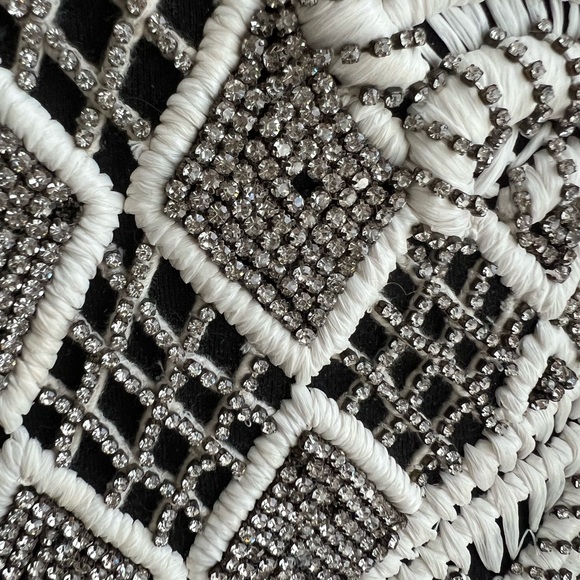 Balmain hand embroidered crystals tee shirt - Picture 2 of 6